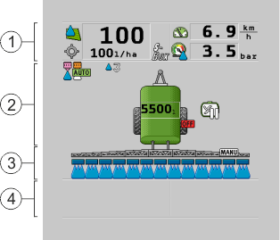 MAZ_JR3_Bereiche der Arbeitsmaske