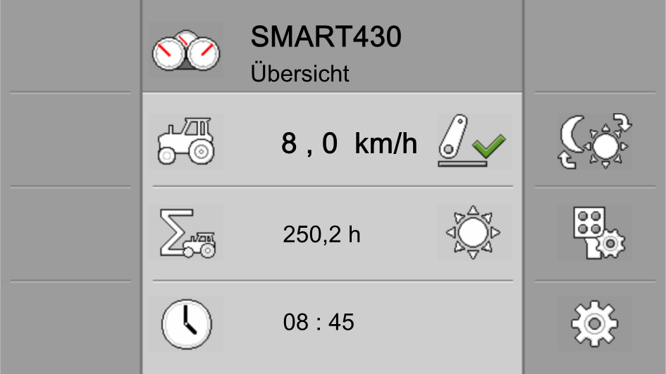 Titel : SMART430 Übersicht
ID : 9007200251819915 SMART430 Übersicht