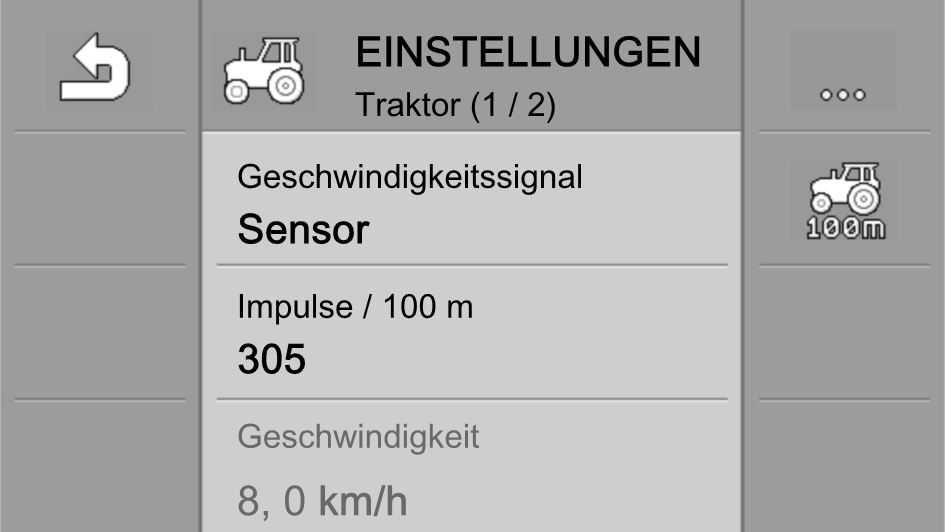 MA_Einstellungen - Traktor 1