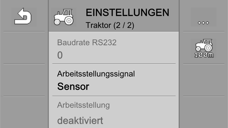 MA_Einstellungen - Traktor 2