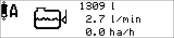 Tankbereich - mit Hydraulikventil