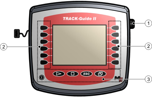 Titel : Bedienelemente_TRACK-Guide II
ID : 276829067 Bedienelemente_TRACK-Guide II